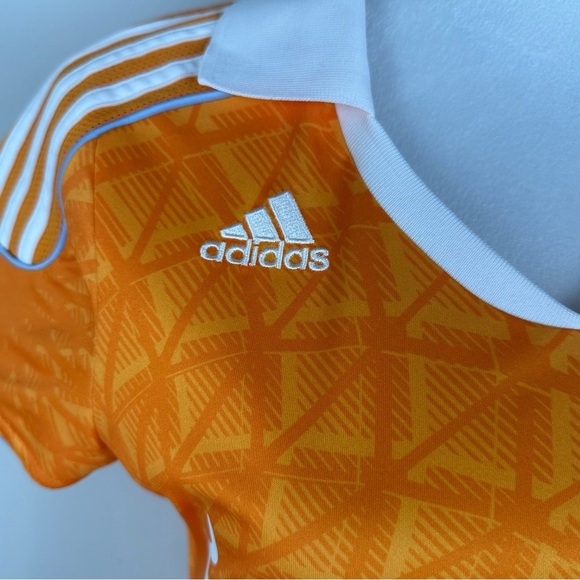 NWOT Houston‎ Dynamo Adidas ClimaCool Jersey Women’s Medium Orange Soccer Shirt - Picture 5 of 11